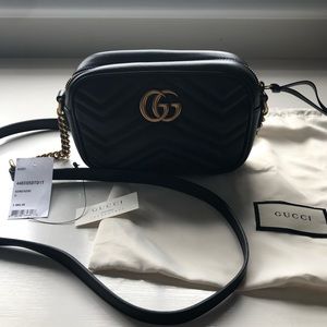 Matelassé Leather Shoulder Bag